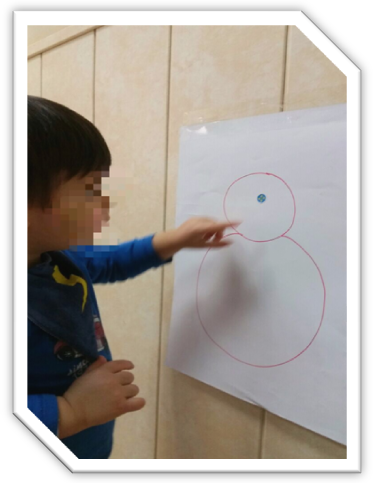 dibujo muñeco de nieve